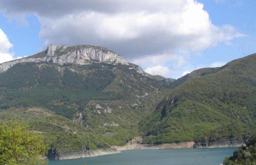 Driving up the Pyrenees